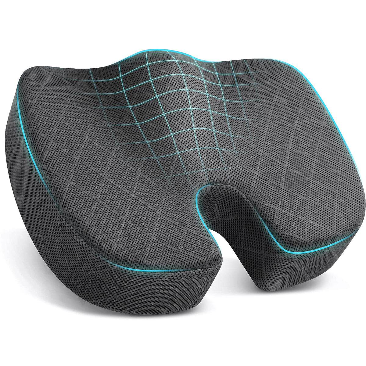 TushGuard Memory Foam Seat Cushion for Office Chairs
