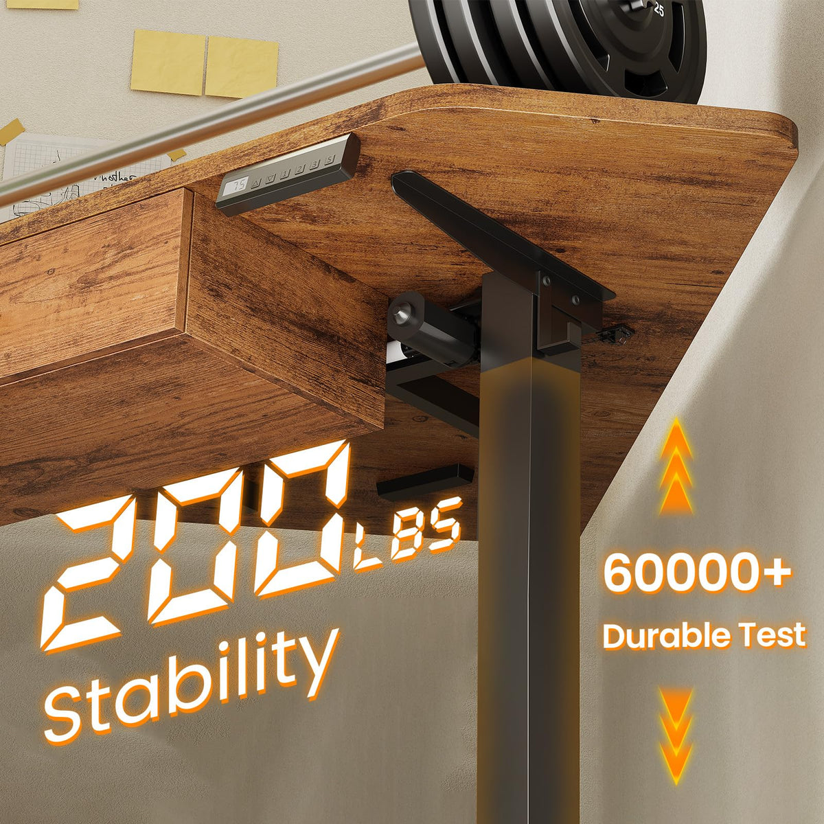 SEDETA Corner Electric Standing Desk with Drawer for Gaming, Small Space