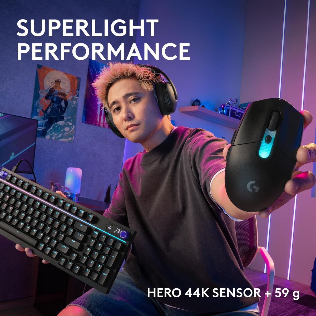 Logitech G305 LIGHTSPEED Wireless Gaming Mouse