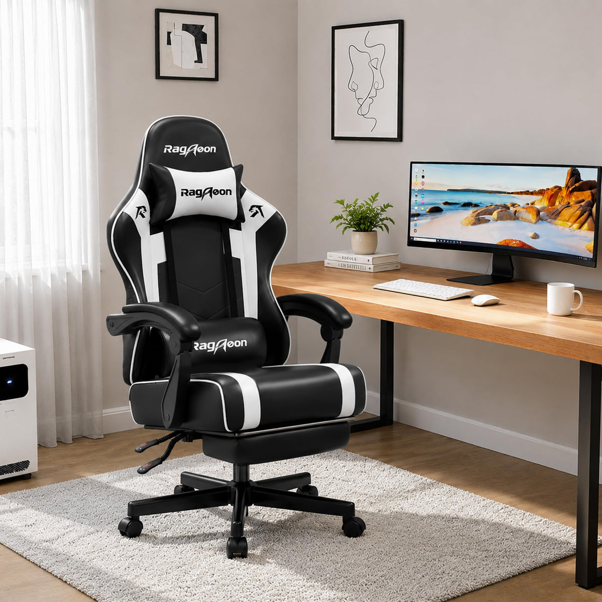 Gaming Chair for Adults Gamer Game Ergonomic PC Chair FT 0904
