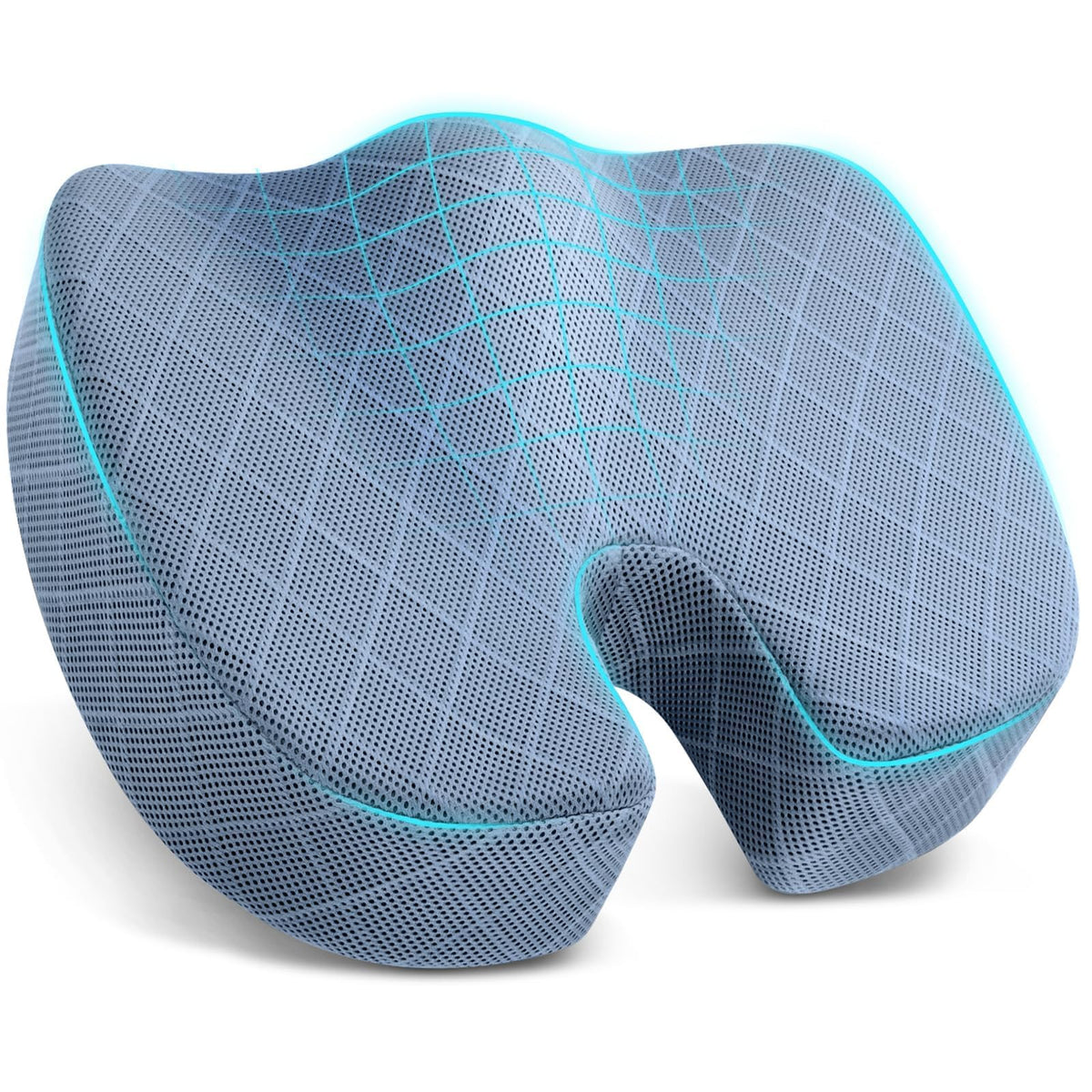TushGuard Memory Foam Seat Cushion for Office Chairs