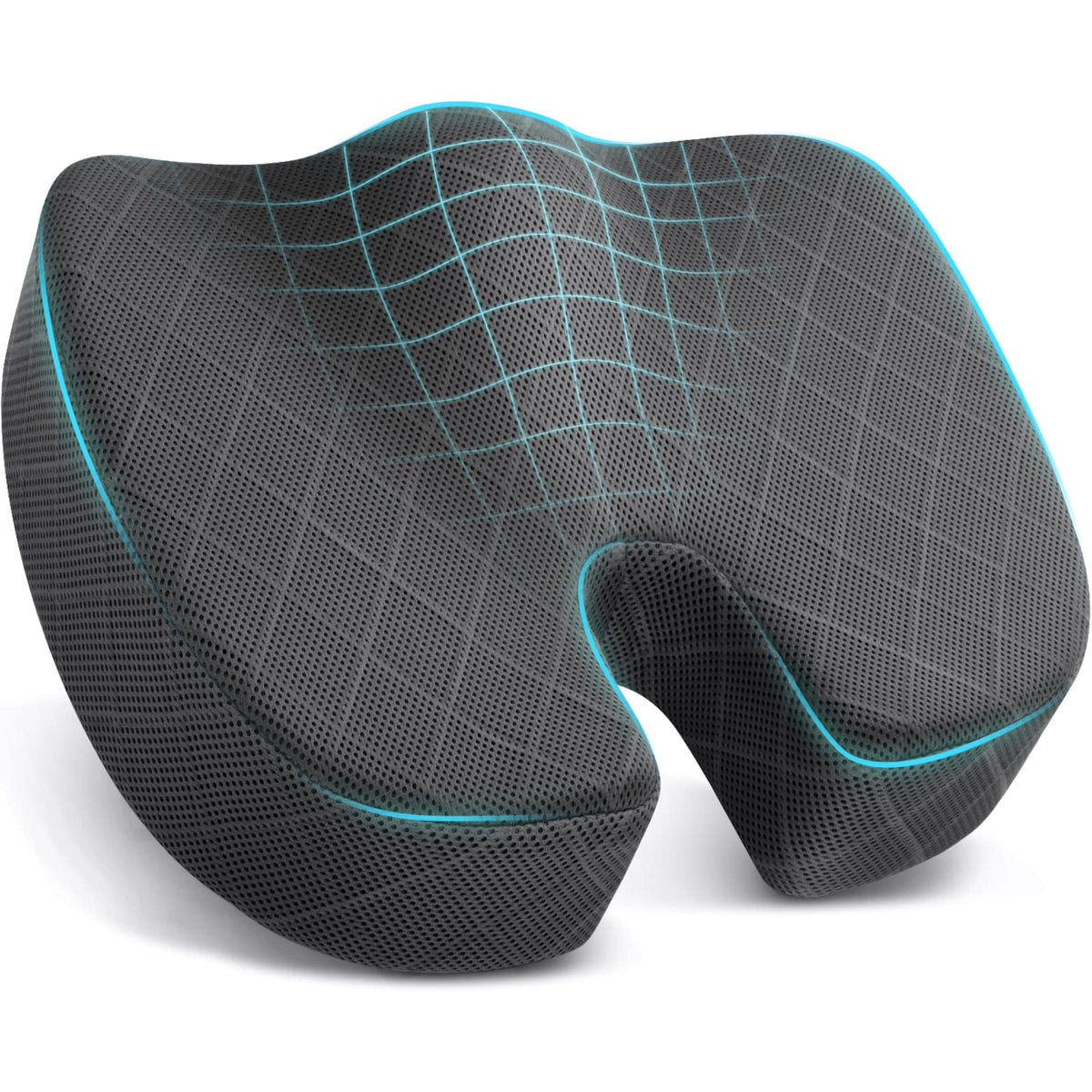 TushGuard Memory Foam Seat Cushion for Office Chairs