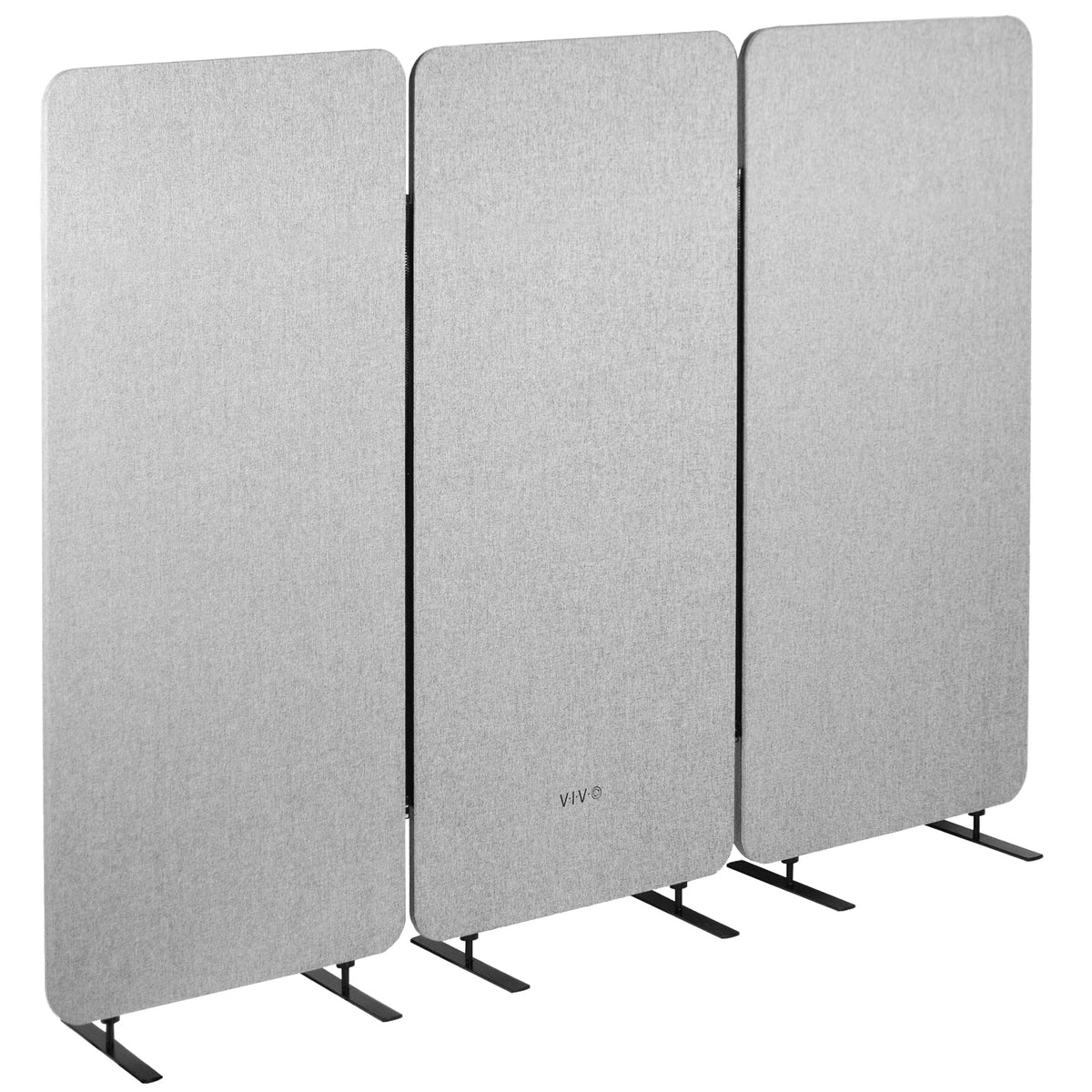 VIVO Freestanding Acoustic Privacy Panel Divider
