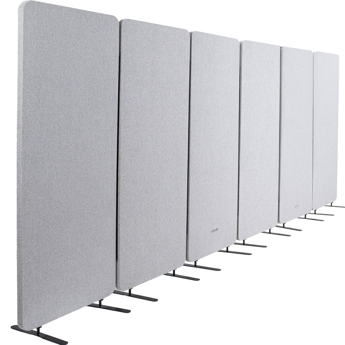 VIVO Freestanding Acoustic Privacy Panel Divider