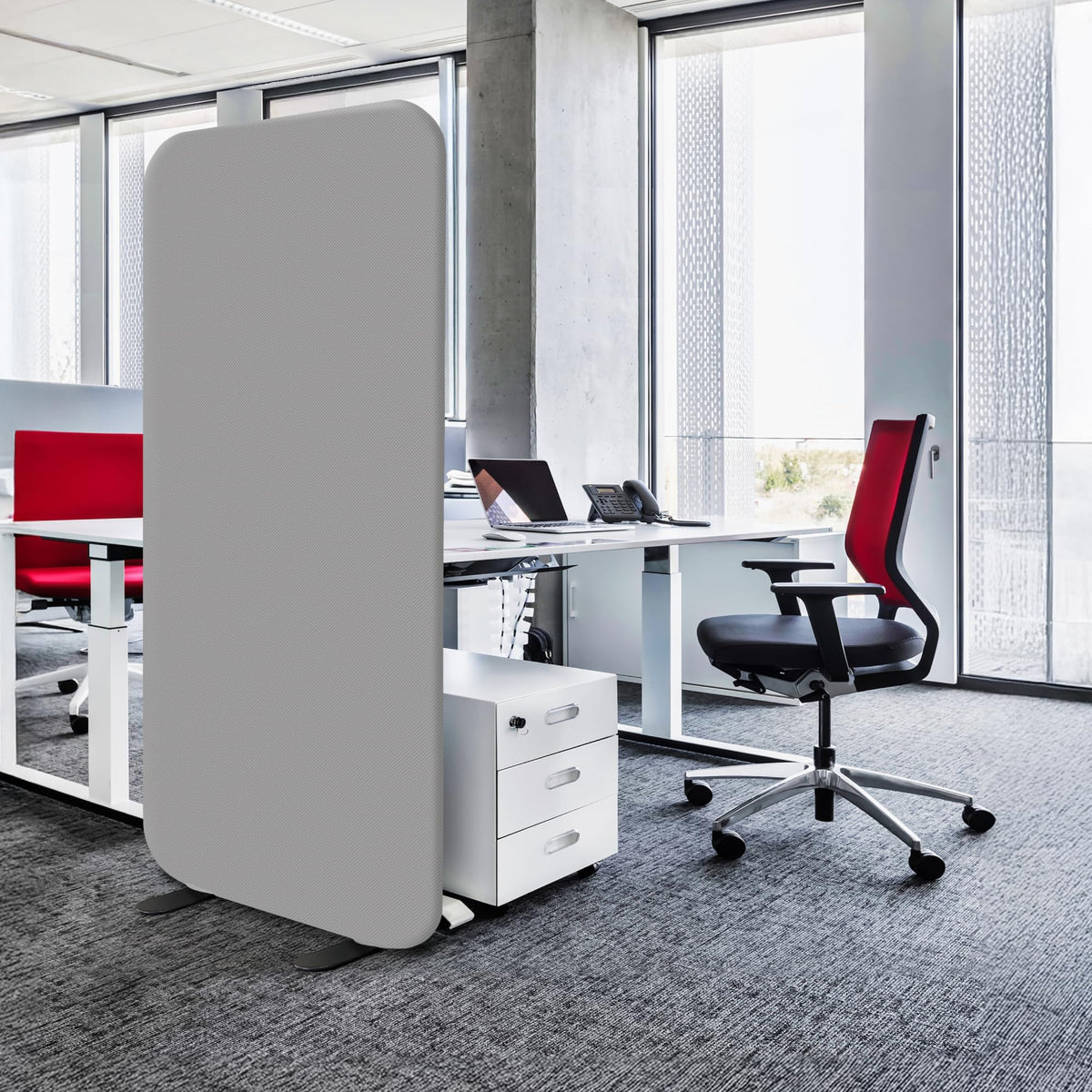 DECOLAB Standing Room Divider Panel, 29 x 65 Inches