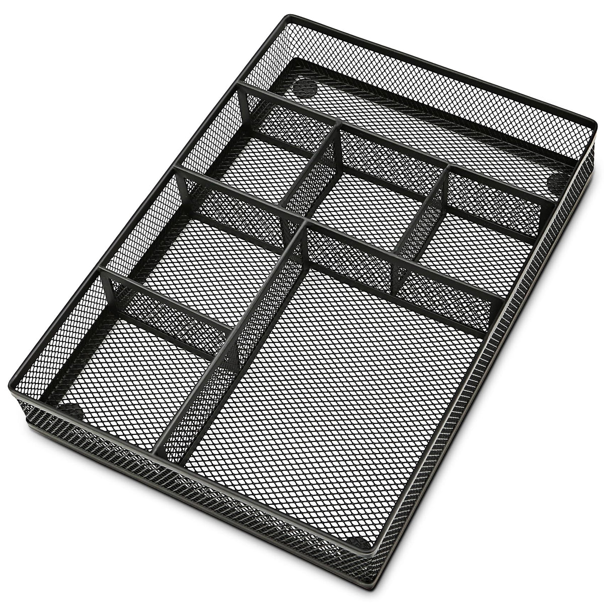 Shenee 7-Compartment Desk Drawer Organizer Tray
